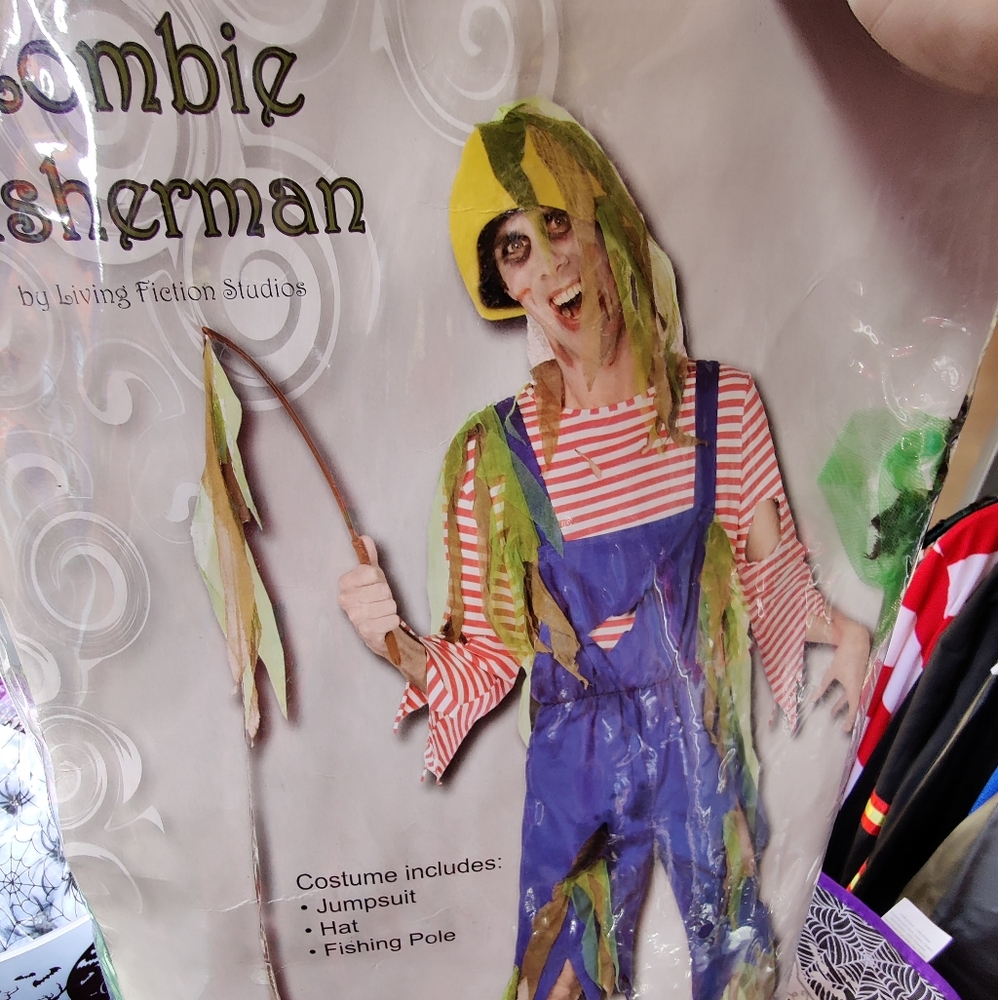 Zombie fisherman